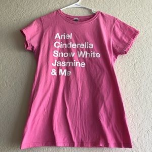 Juniors Disney Princess shirt